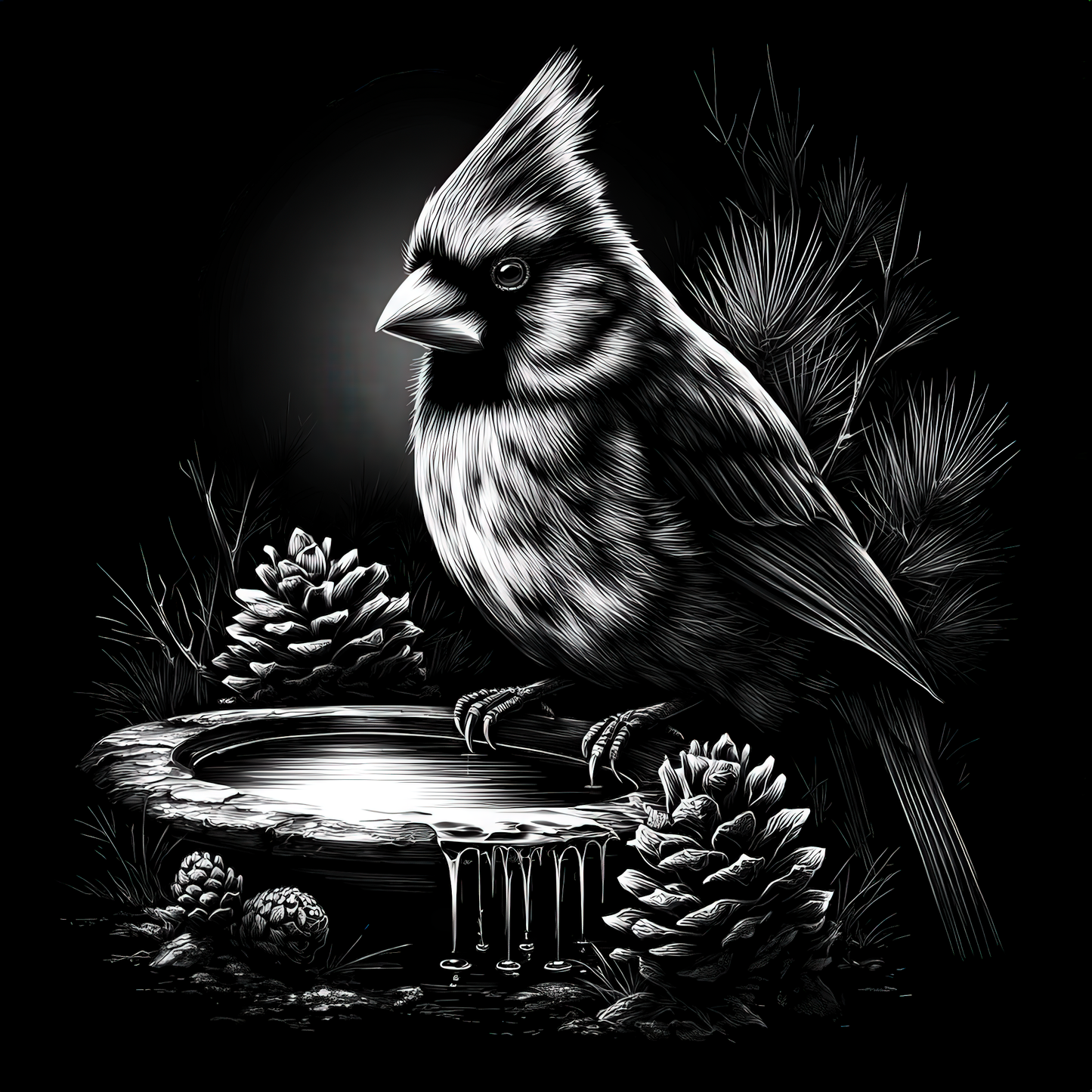 Slate Coasters - Christmas