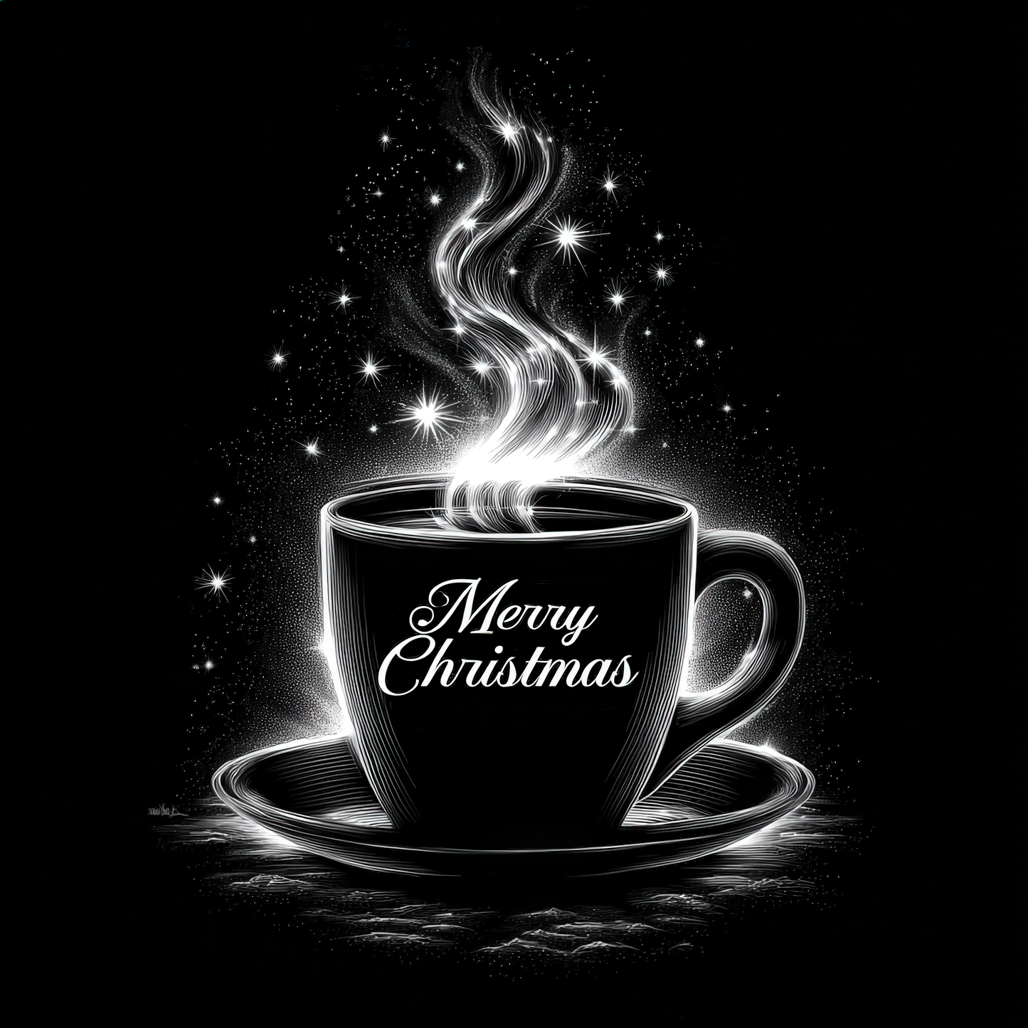 Slate Coasters - Christmas