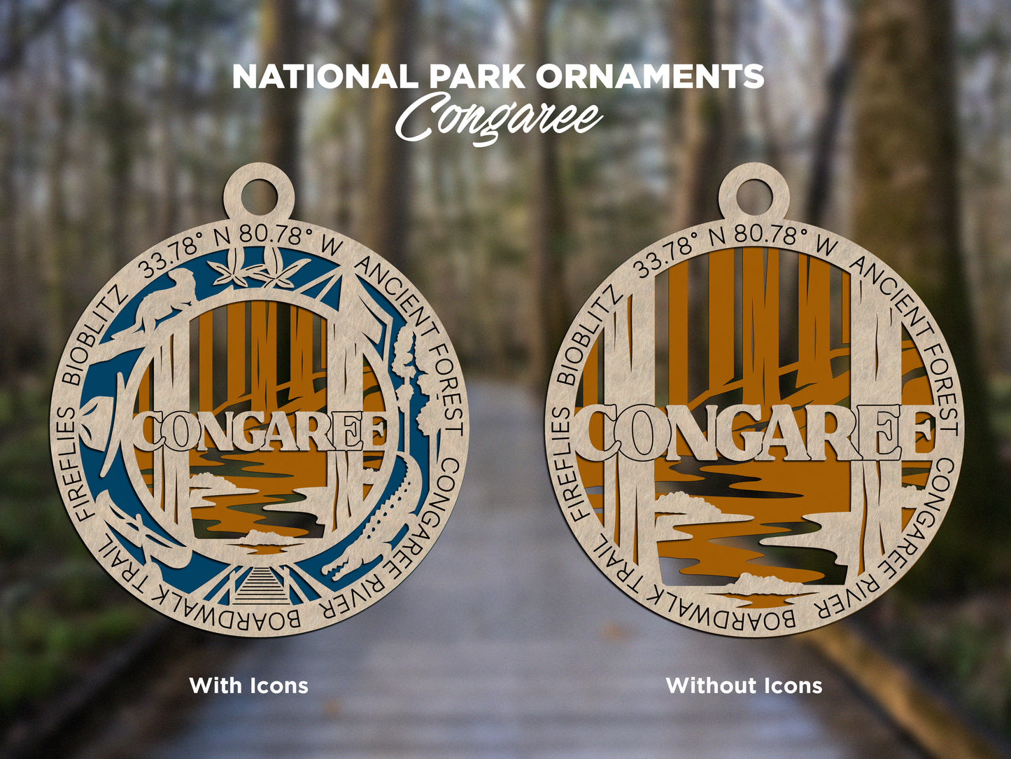 National Park Ornaments