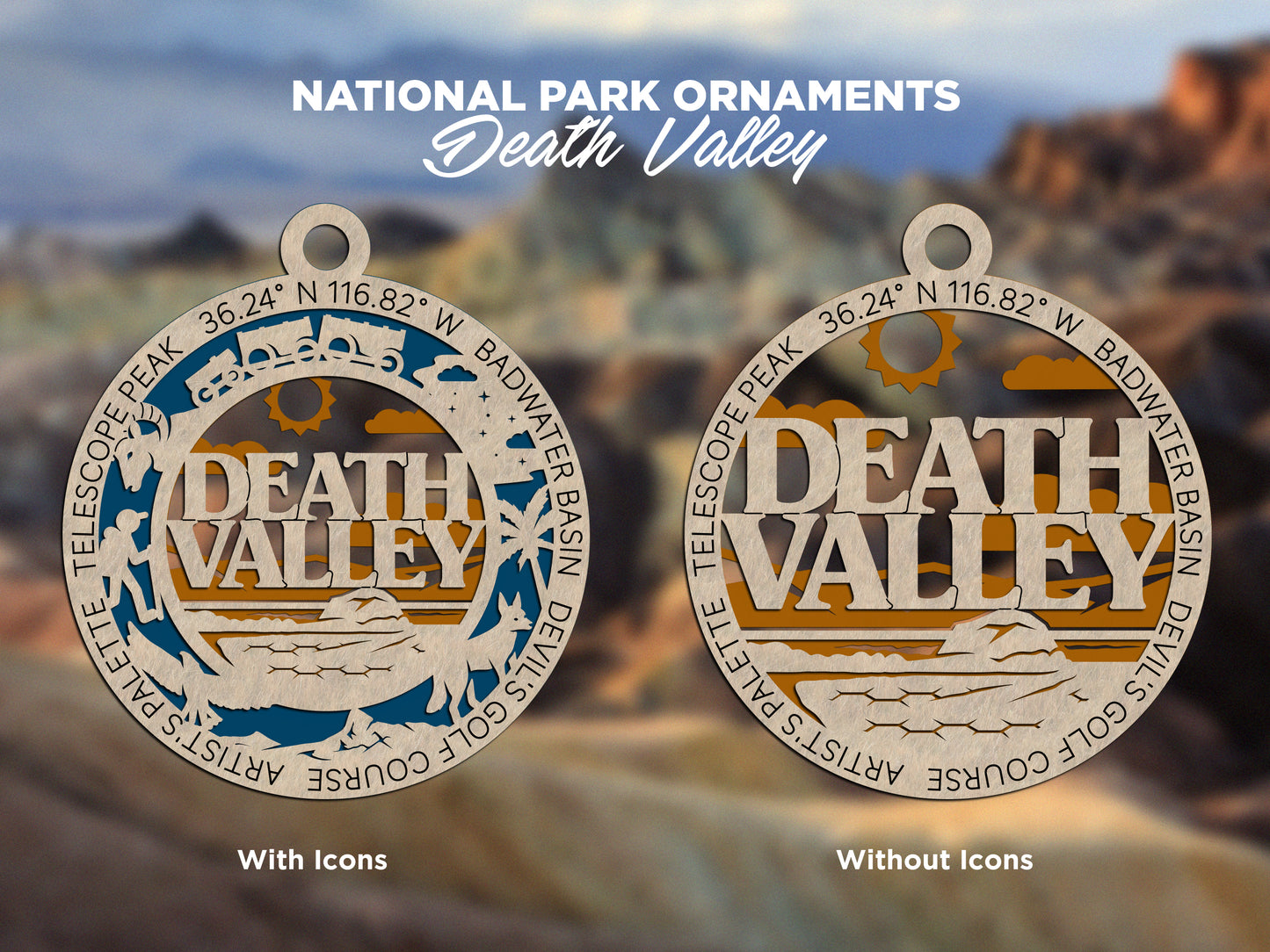 National Park Ornaments