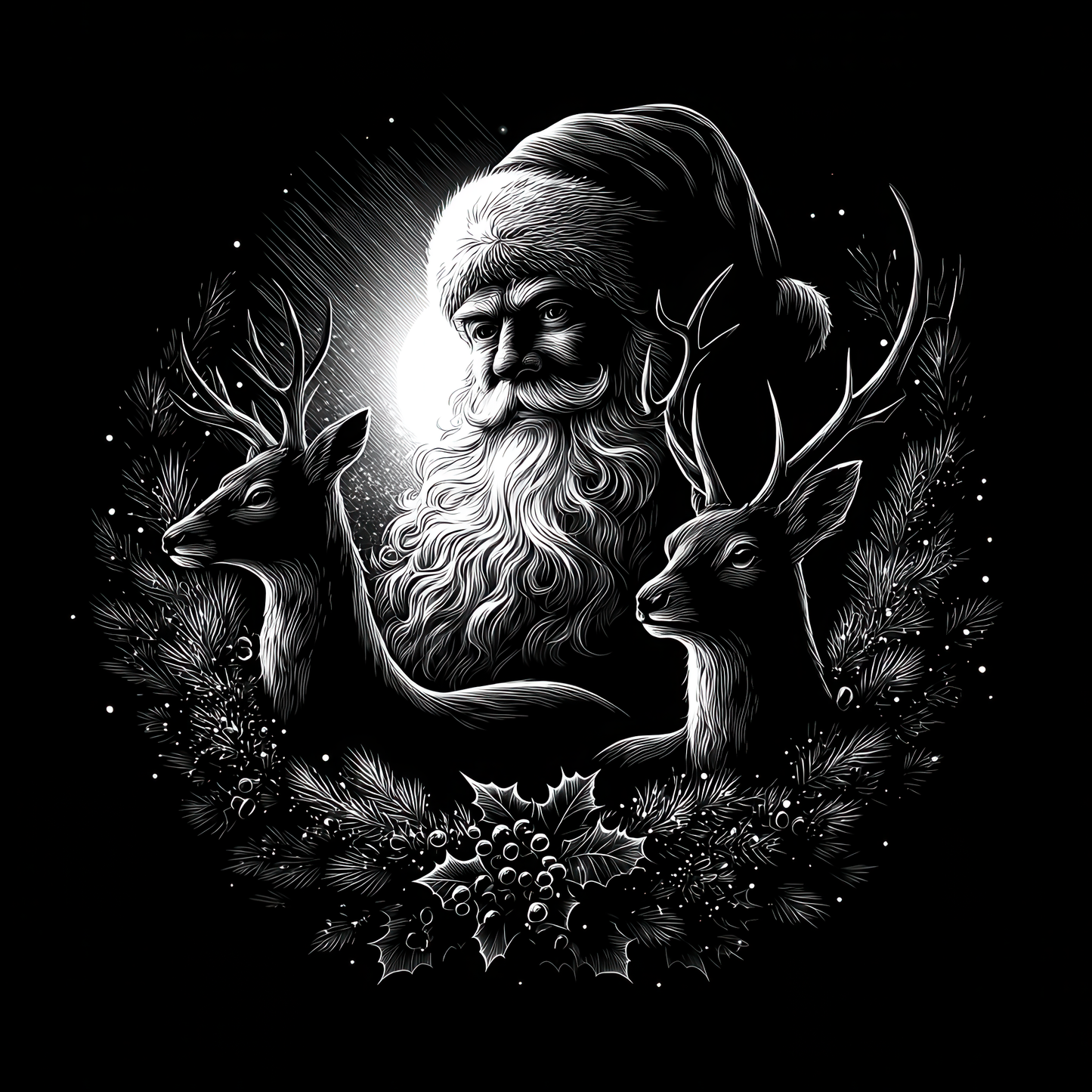 Slate Coasters - Christmas