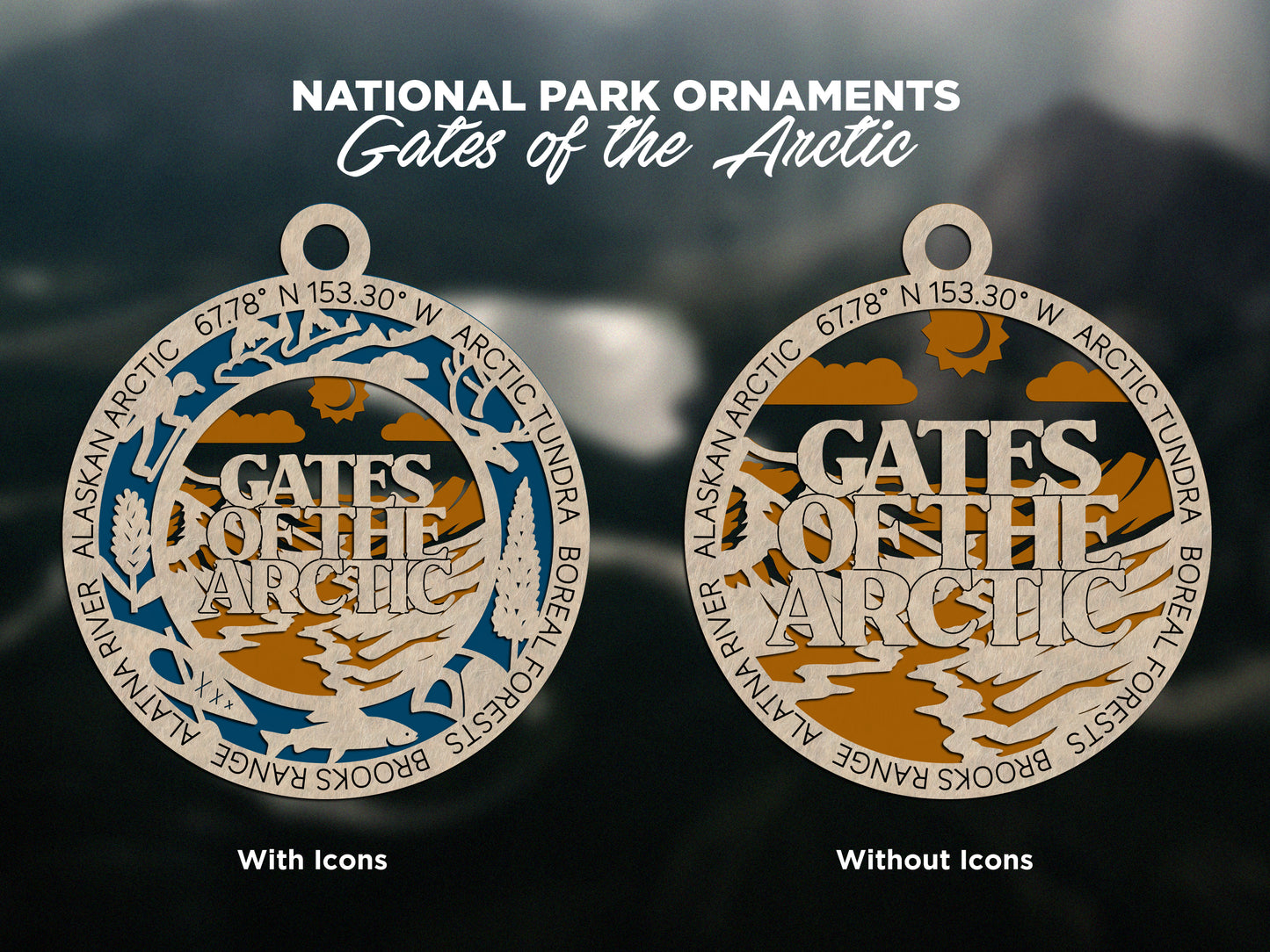 National Park Ornaments