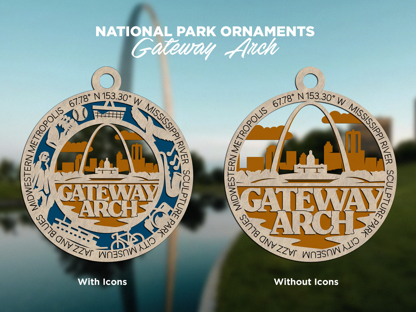 National Park Ornaments