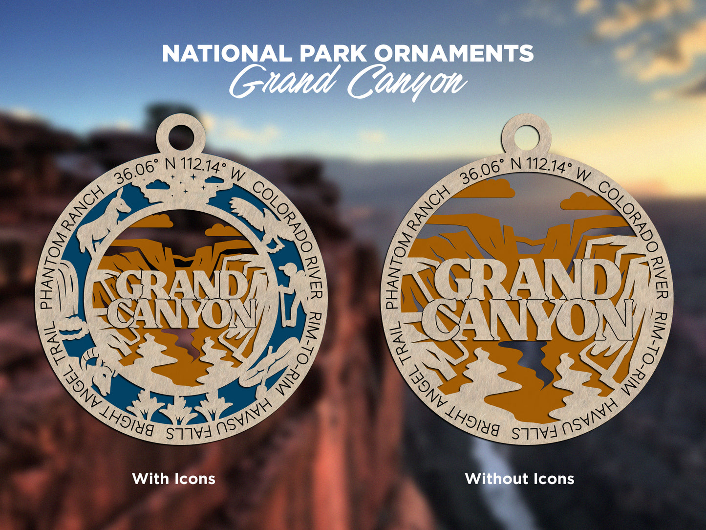 National Park Ornaments