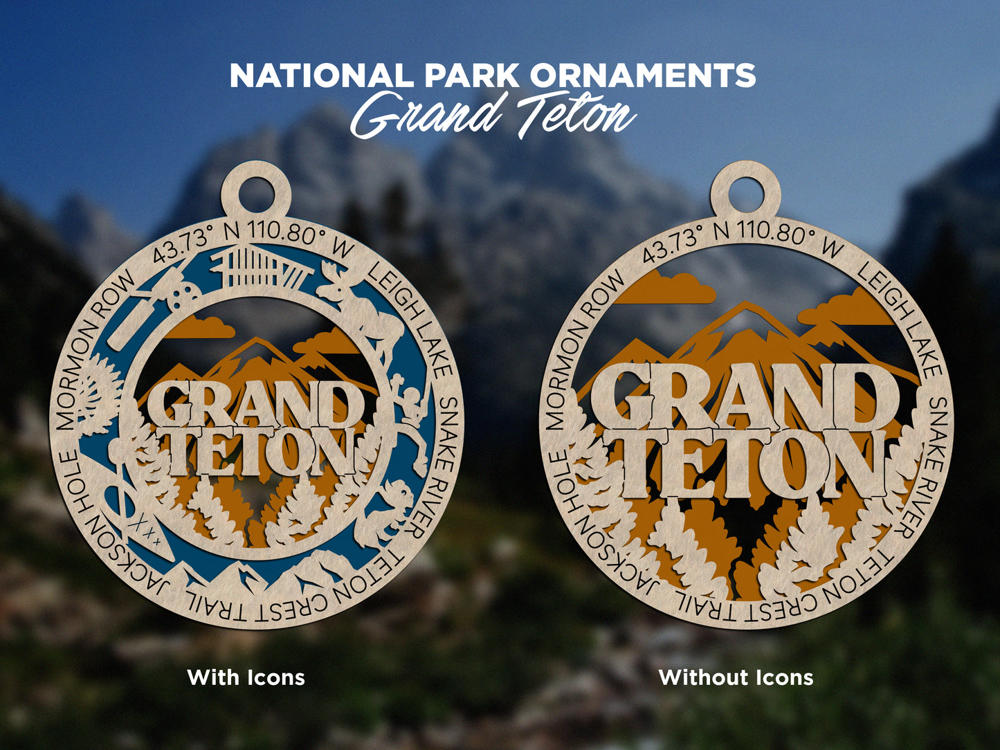 National Park Ornaments