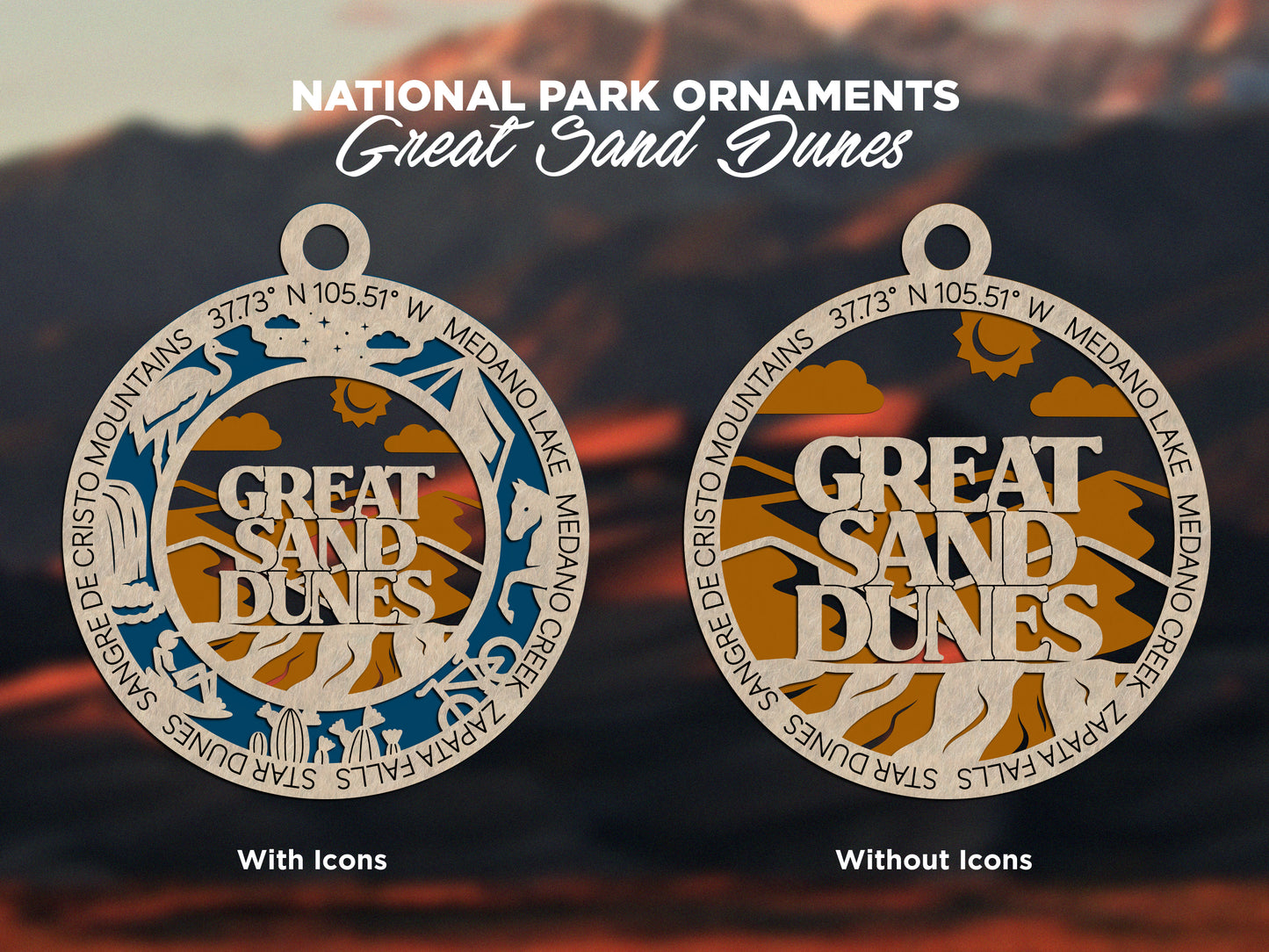 National Park Ornaments