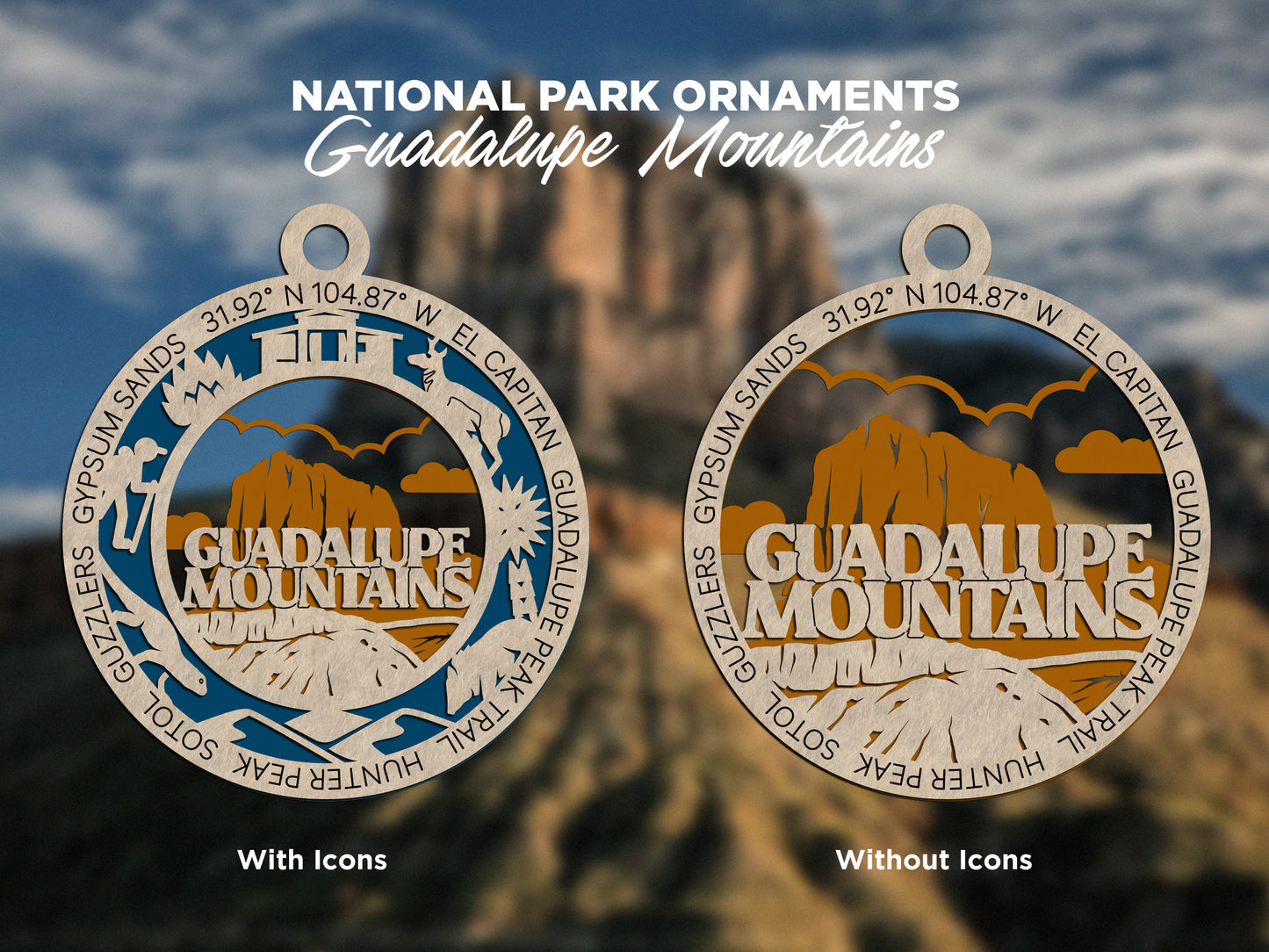 National Park Ornaments