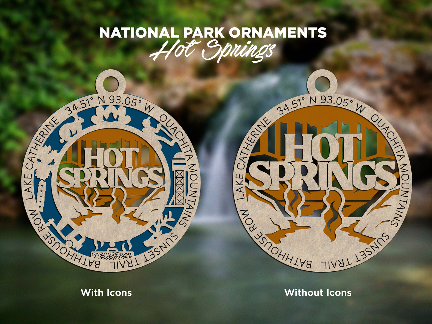 National Park Ornaments