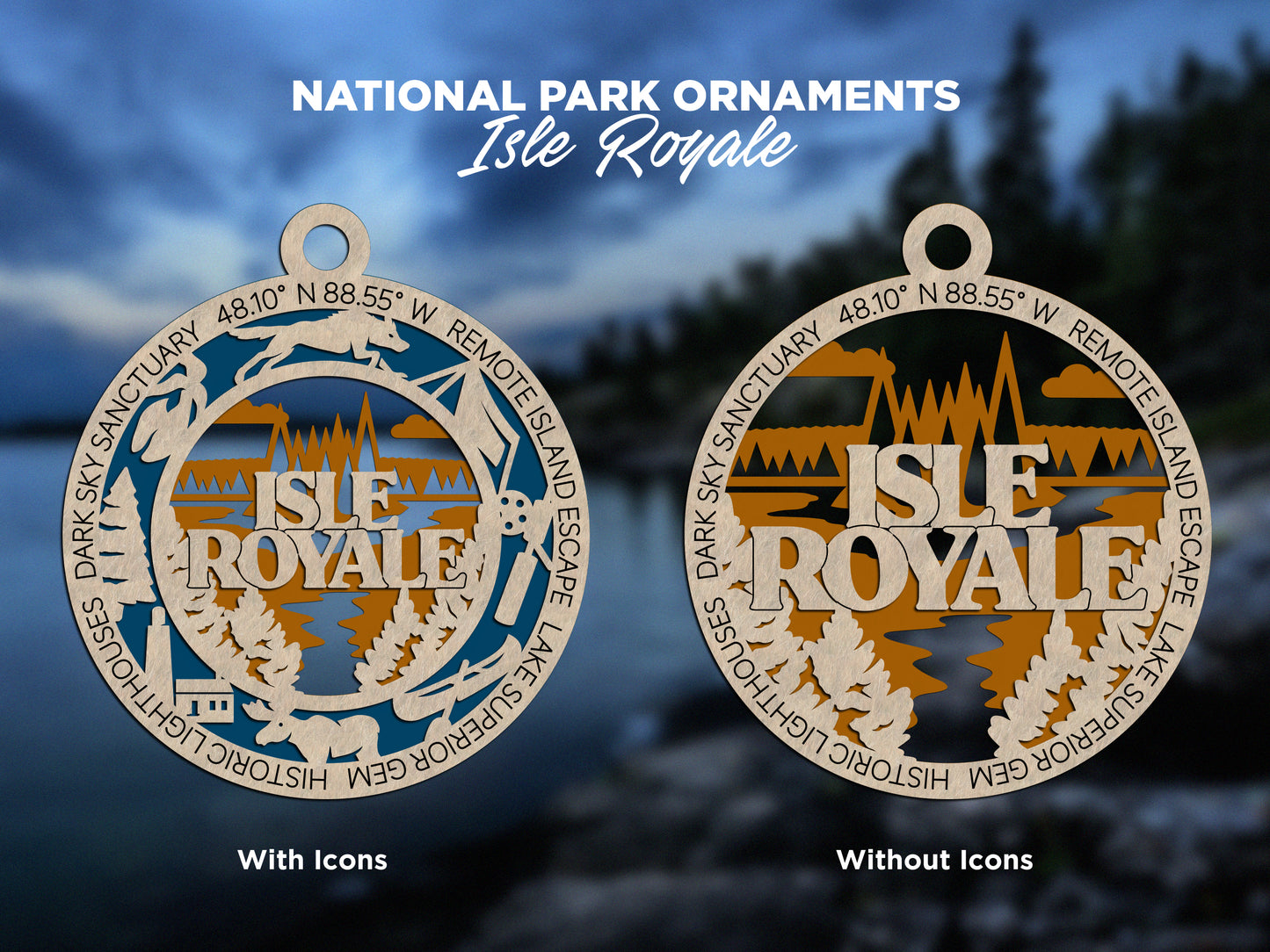 National Park Ornaments