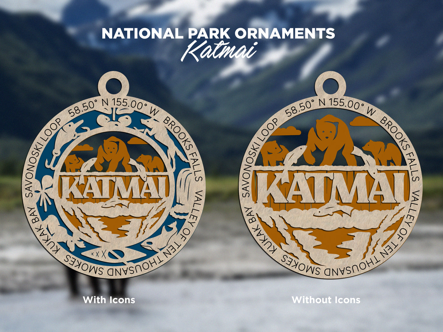 National Park Ornaments