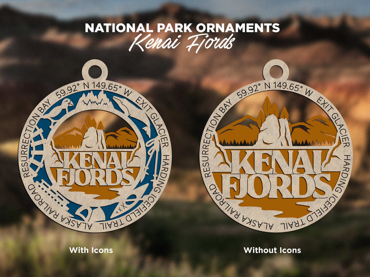 National Park Ornaments