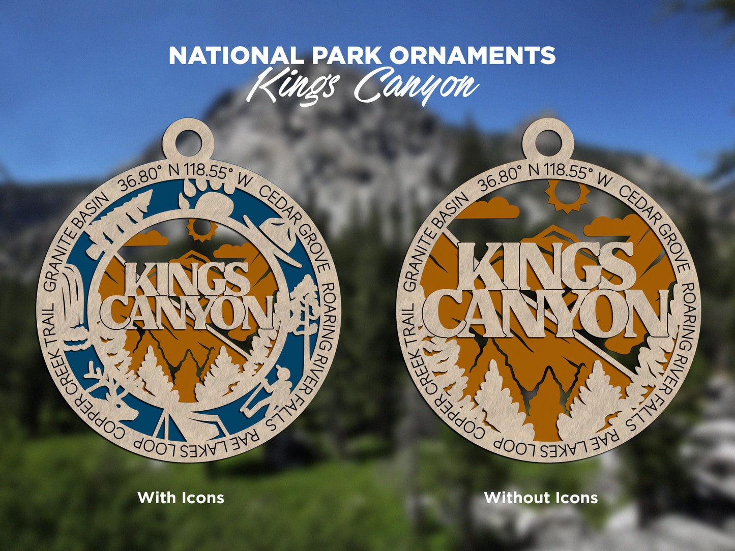 National Park Ornaments