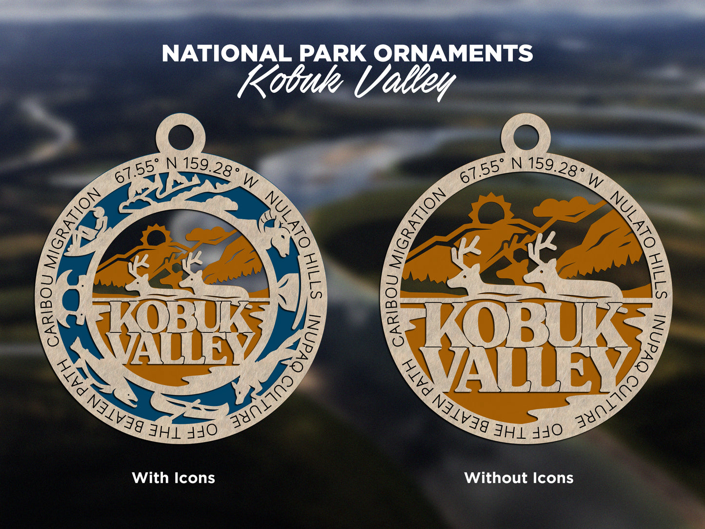 National Park Ornaments