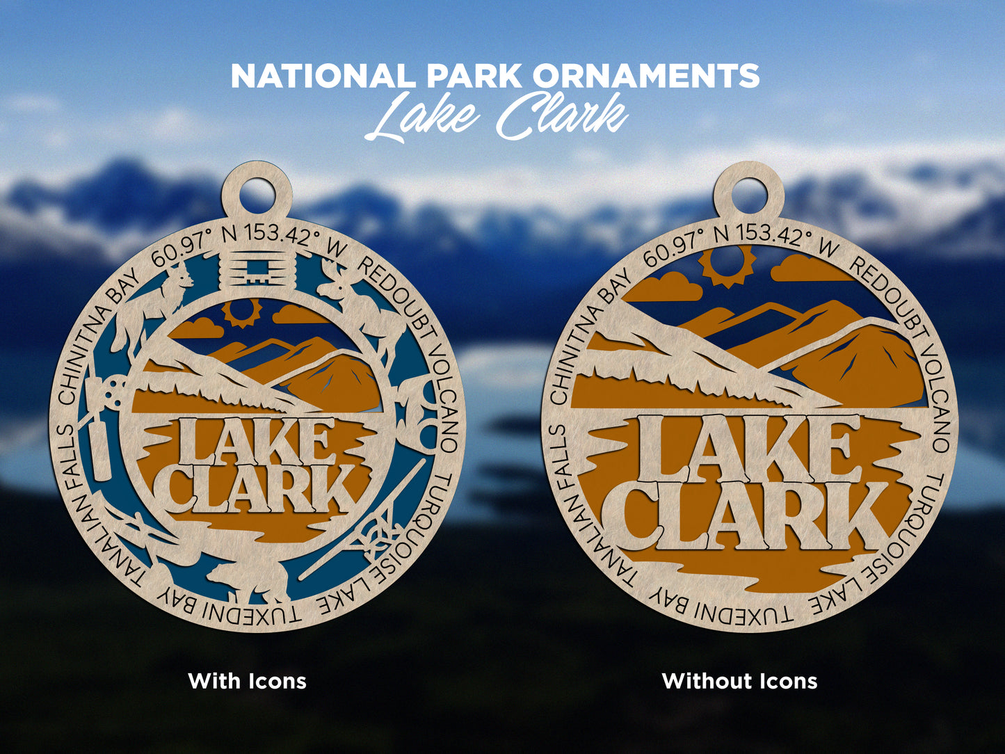 National Park Ornaments