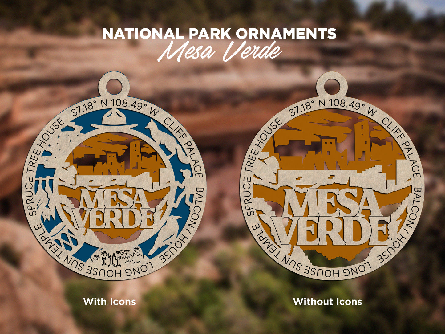 National Park Ornaments