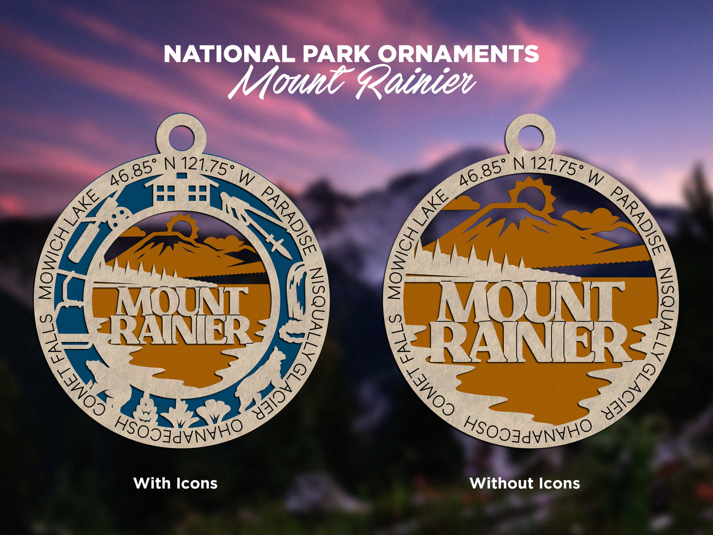 National Park Ornaments