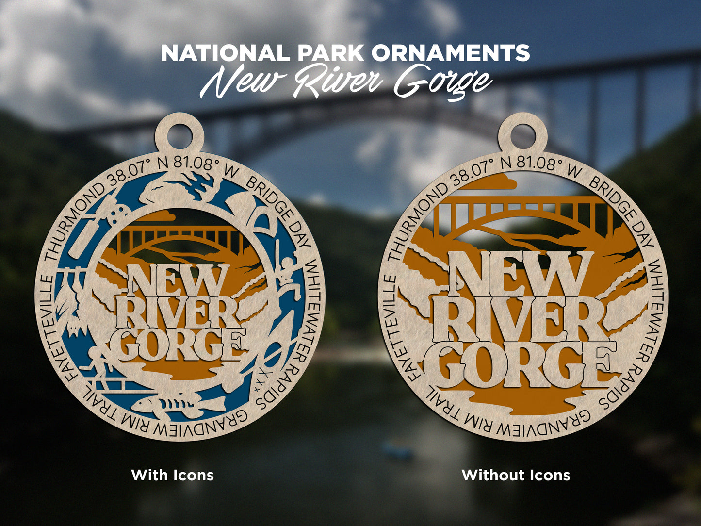 National Park Ornaments