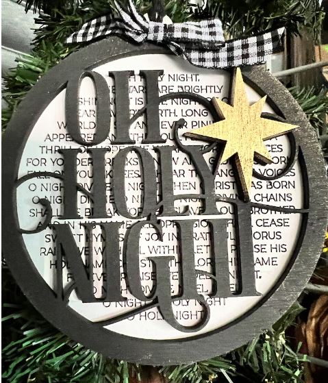 Oh Holy Night Ornament