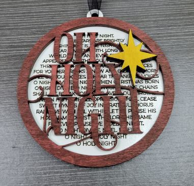 Oh Holy Night Ornament