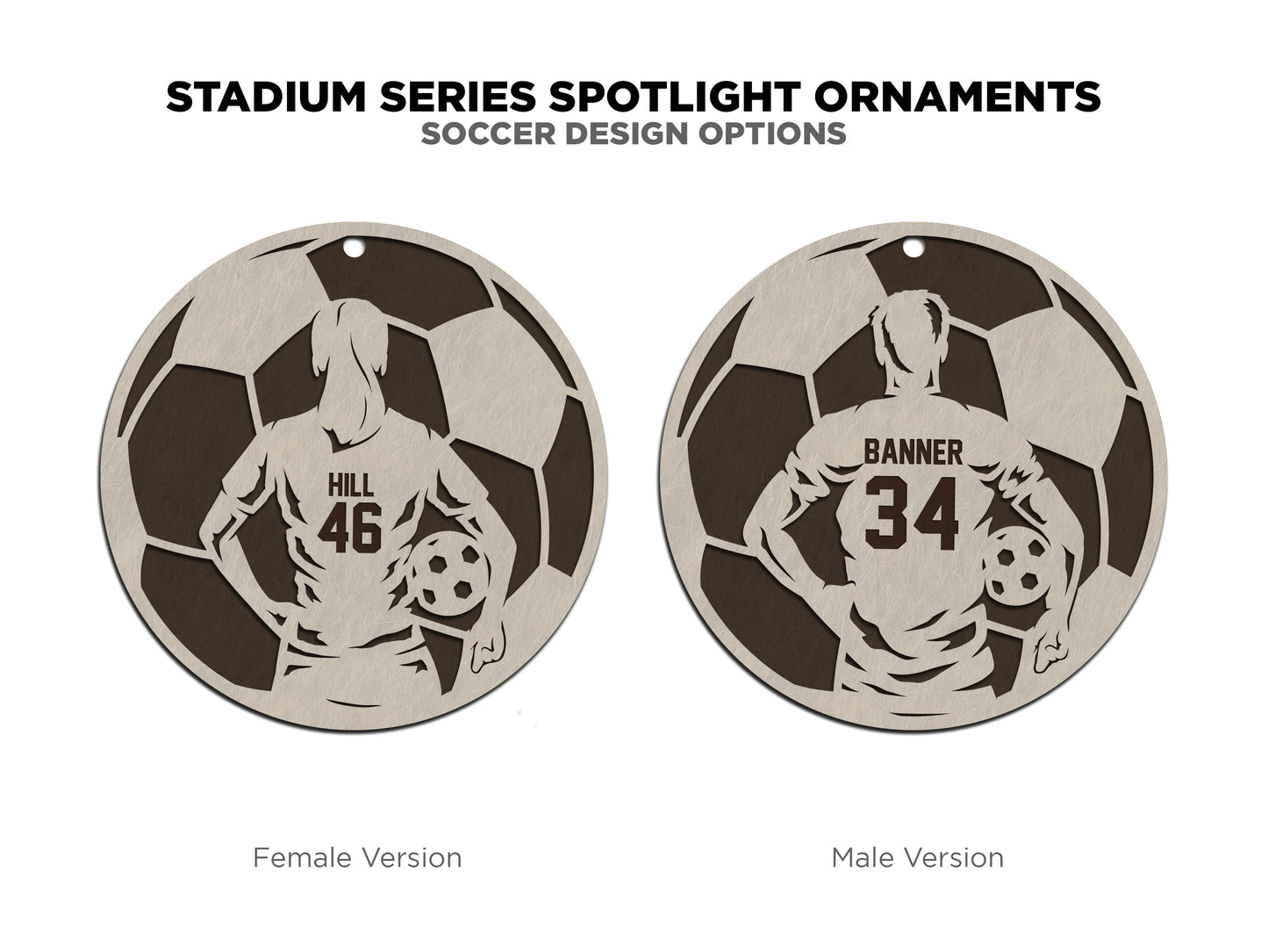 Soccer Customizable Ornament