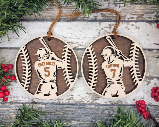 Baseball Customizable Ornament