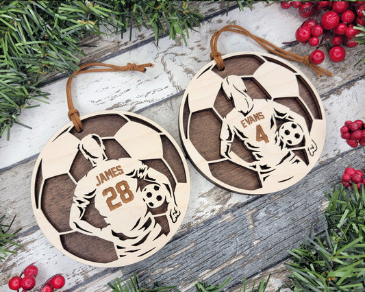 Soccer Customizable Ornament