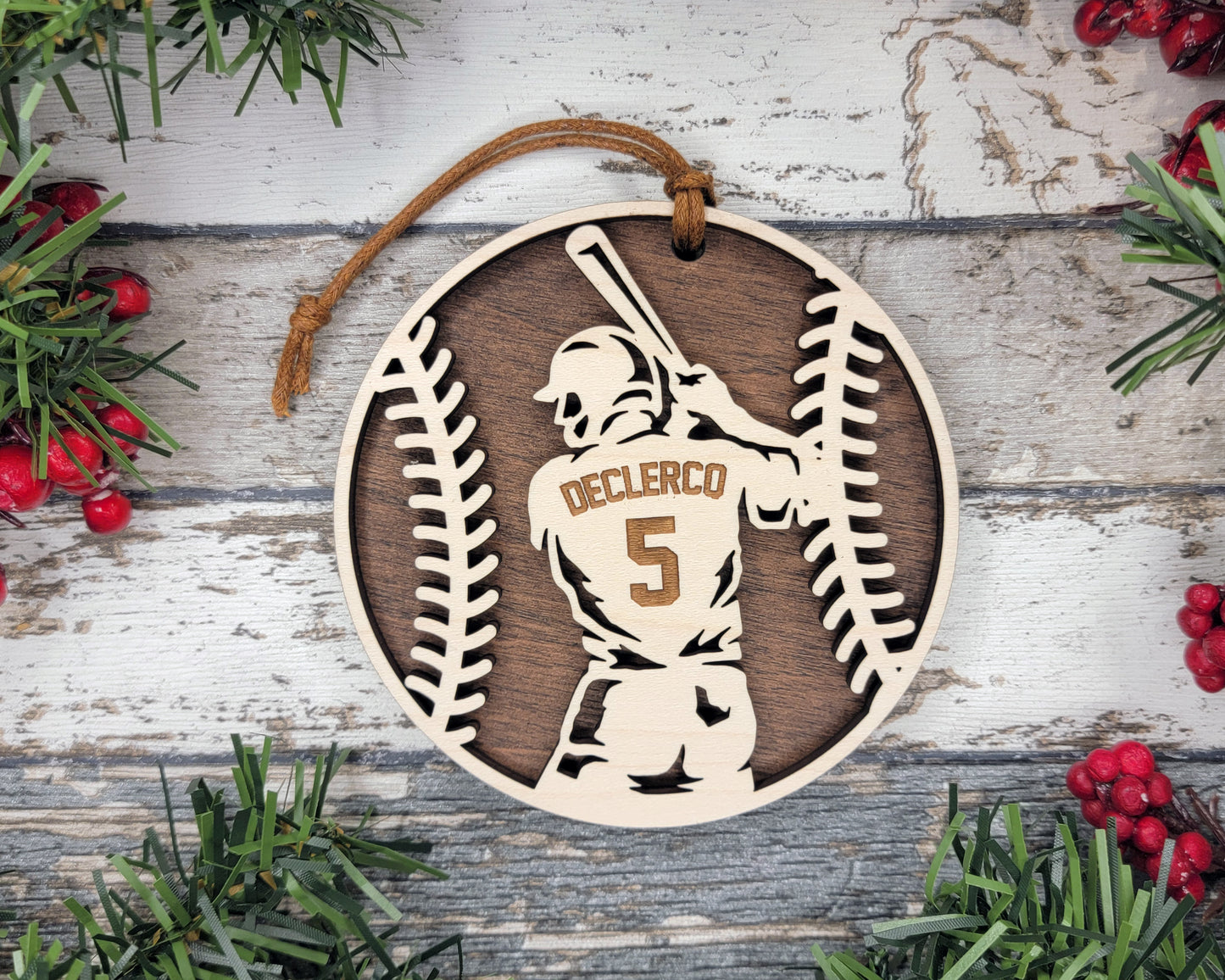 Baseball Customizable Ornament