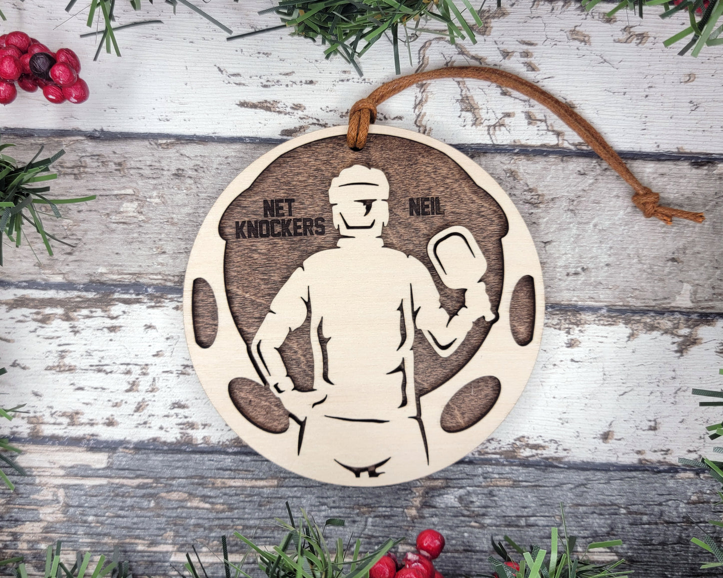 Pickleball Customizable Ornament