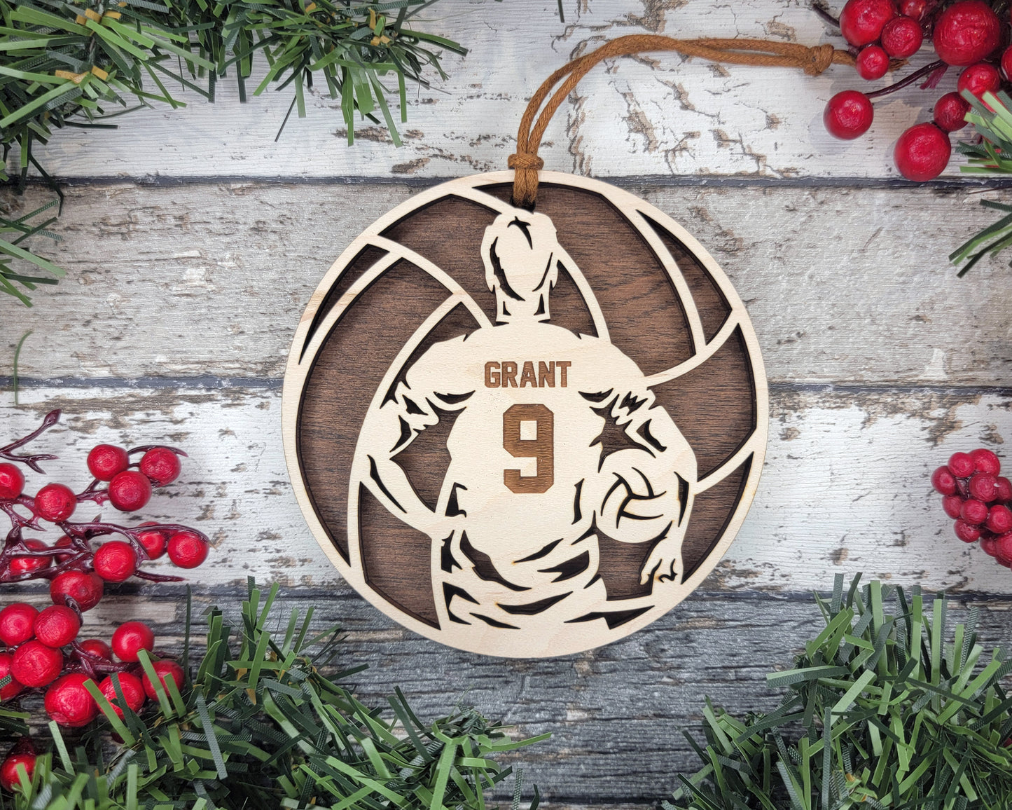 Volleyball Customizable Ornament