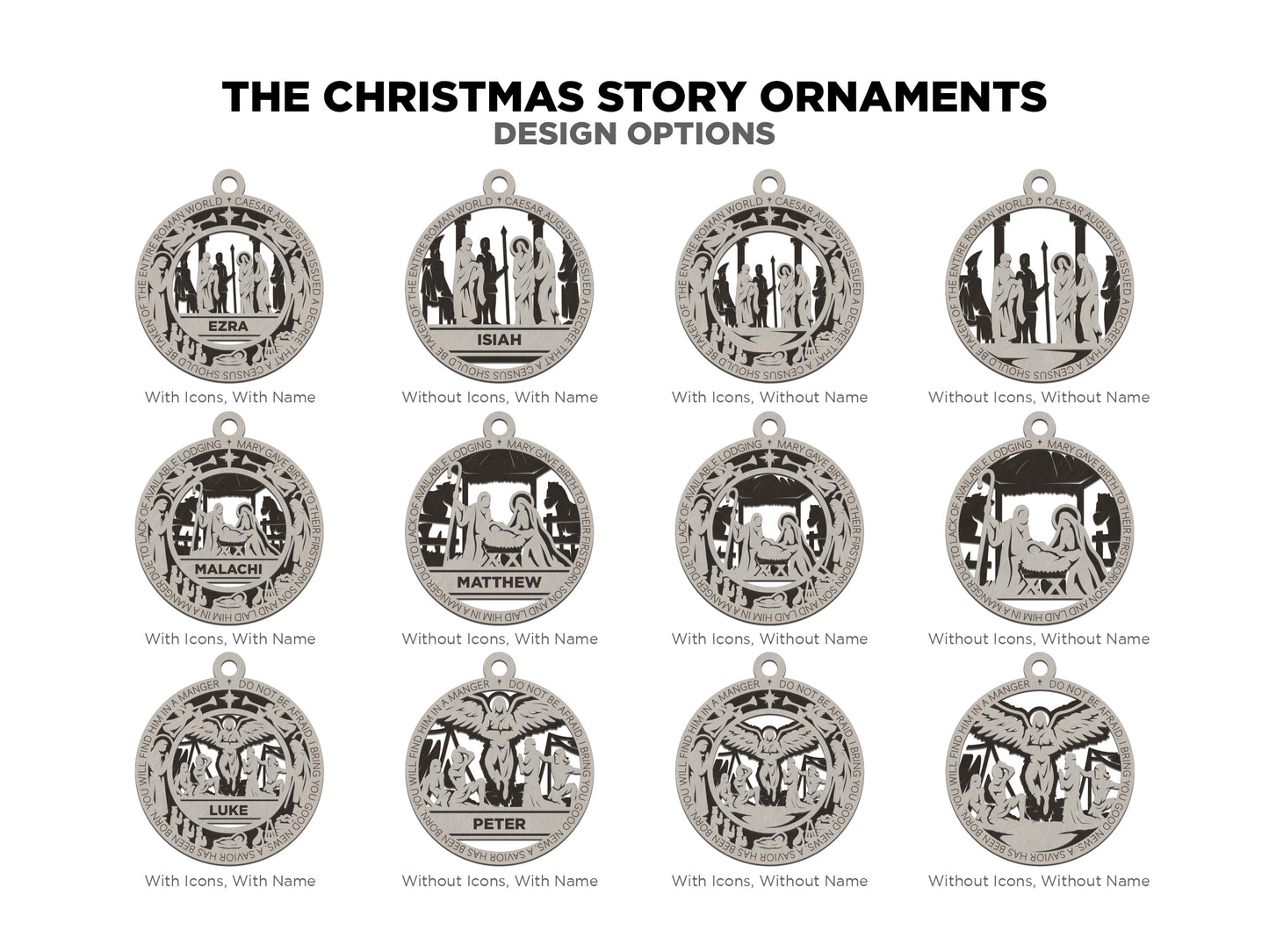 Christmas Story Ornaments