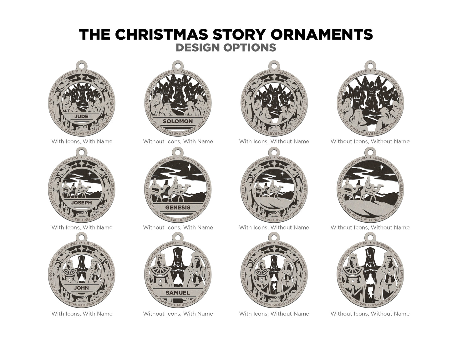 Christmas Story Ornaments