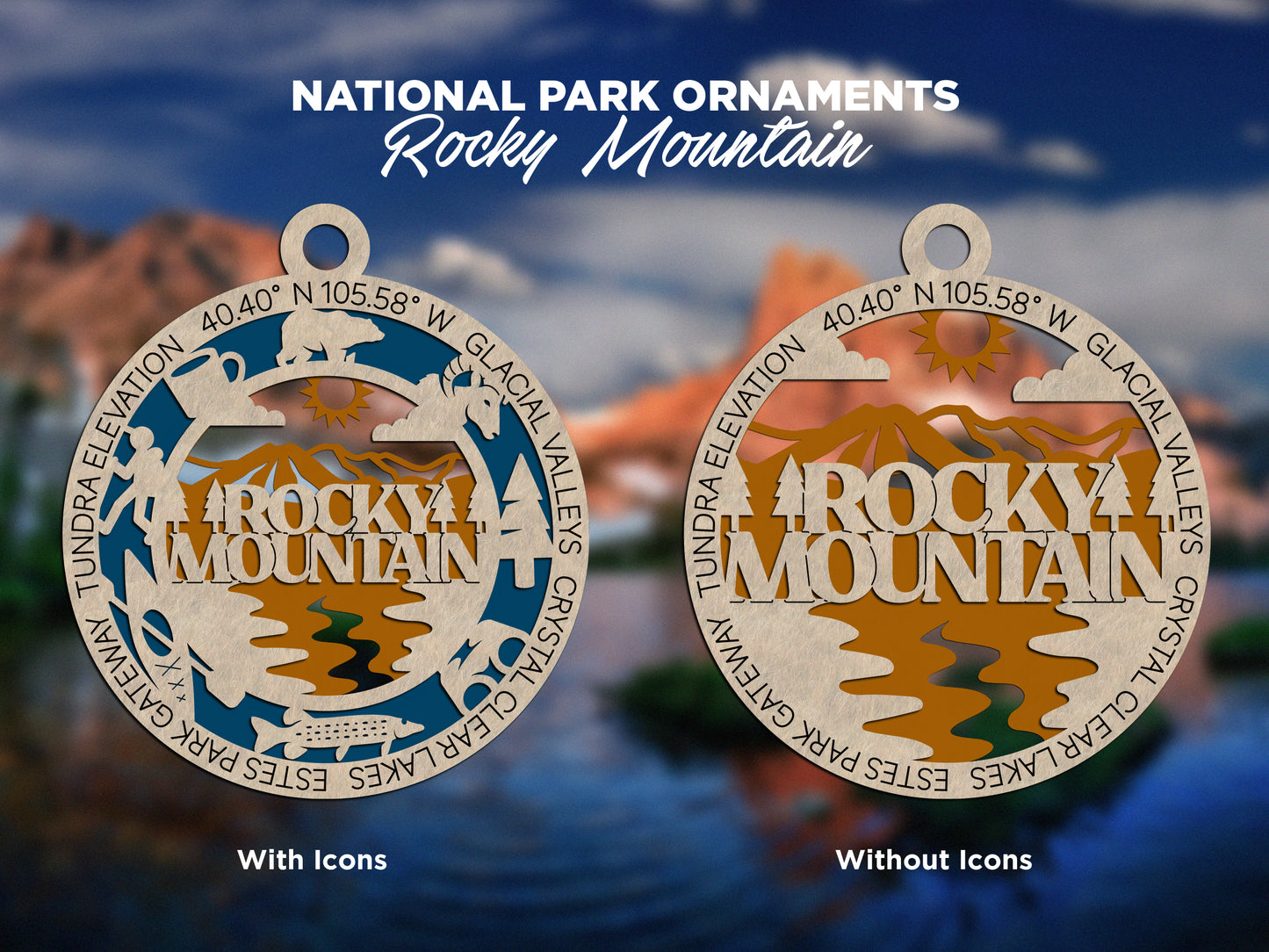 National Park Ornaments