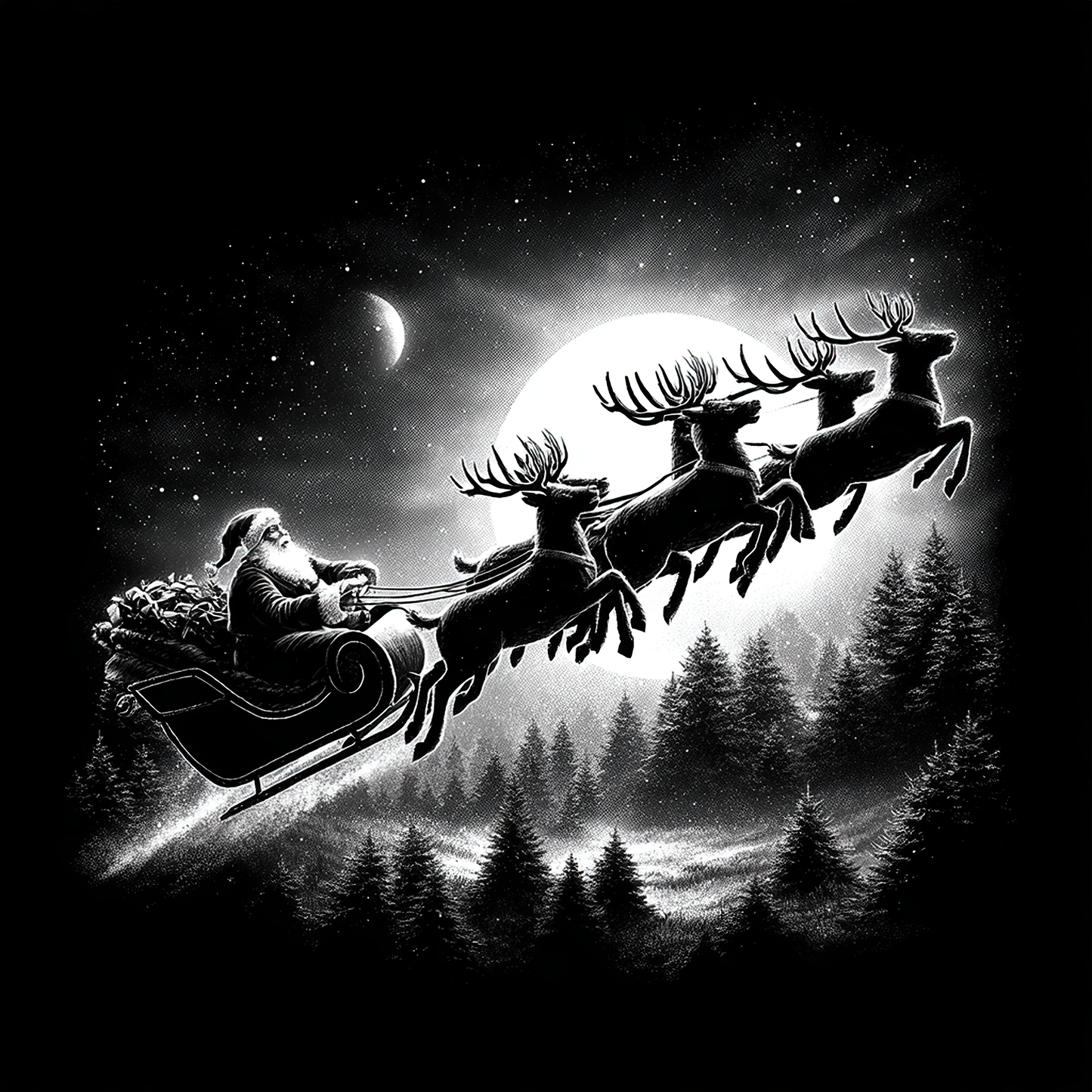 Slate Coasters - Christmas