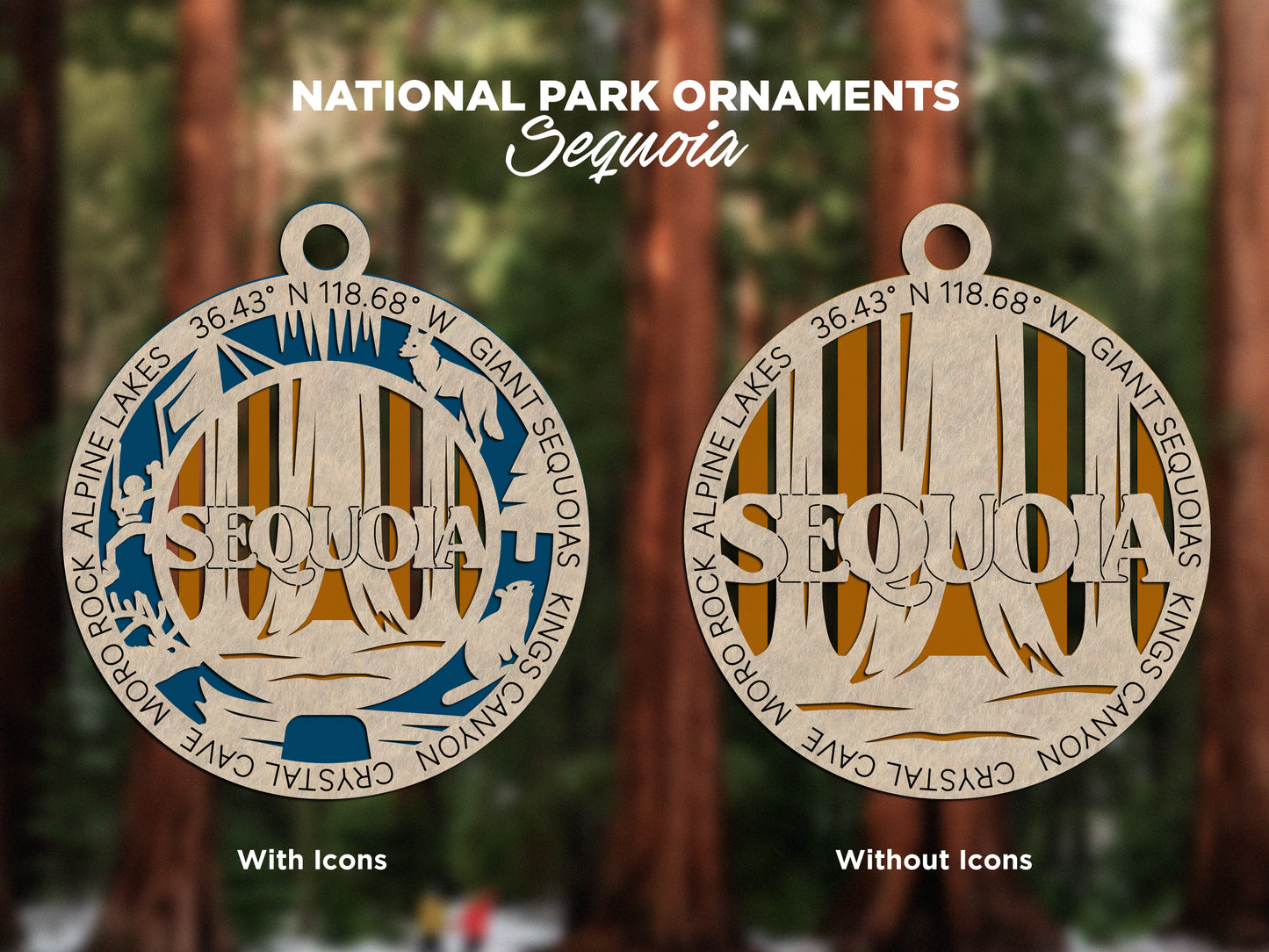 National Park Ornaments