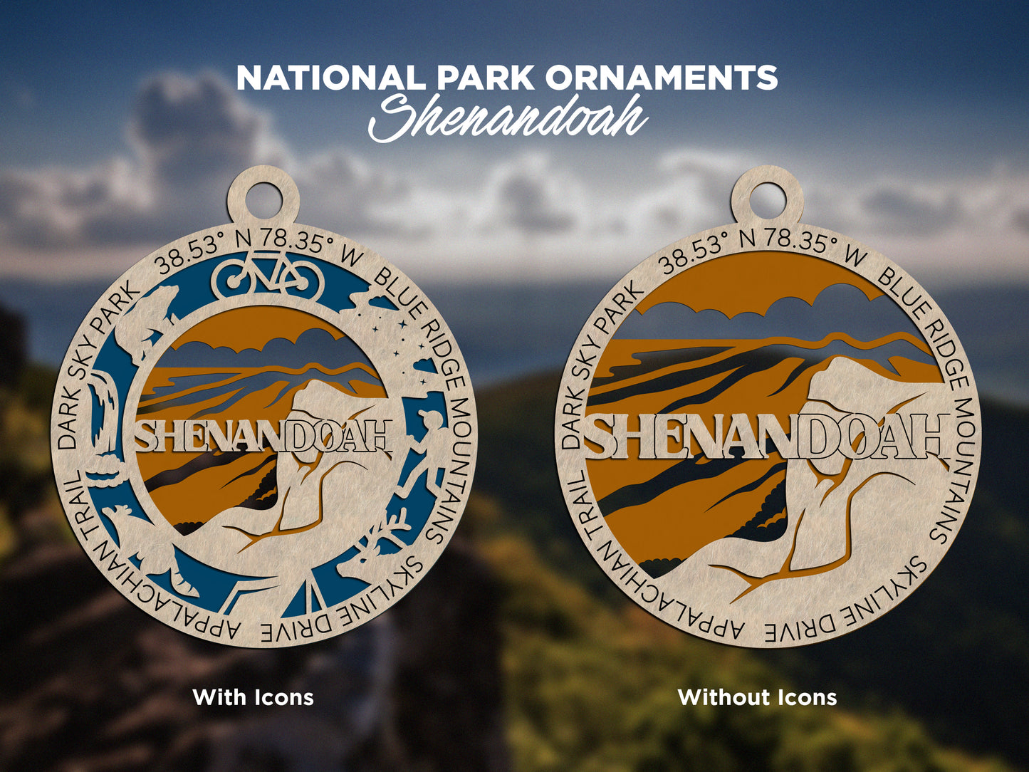 National Park Ornaments