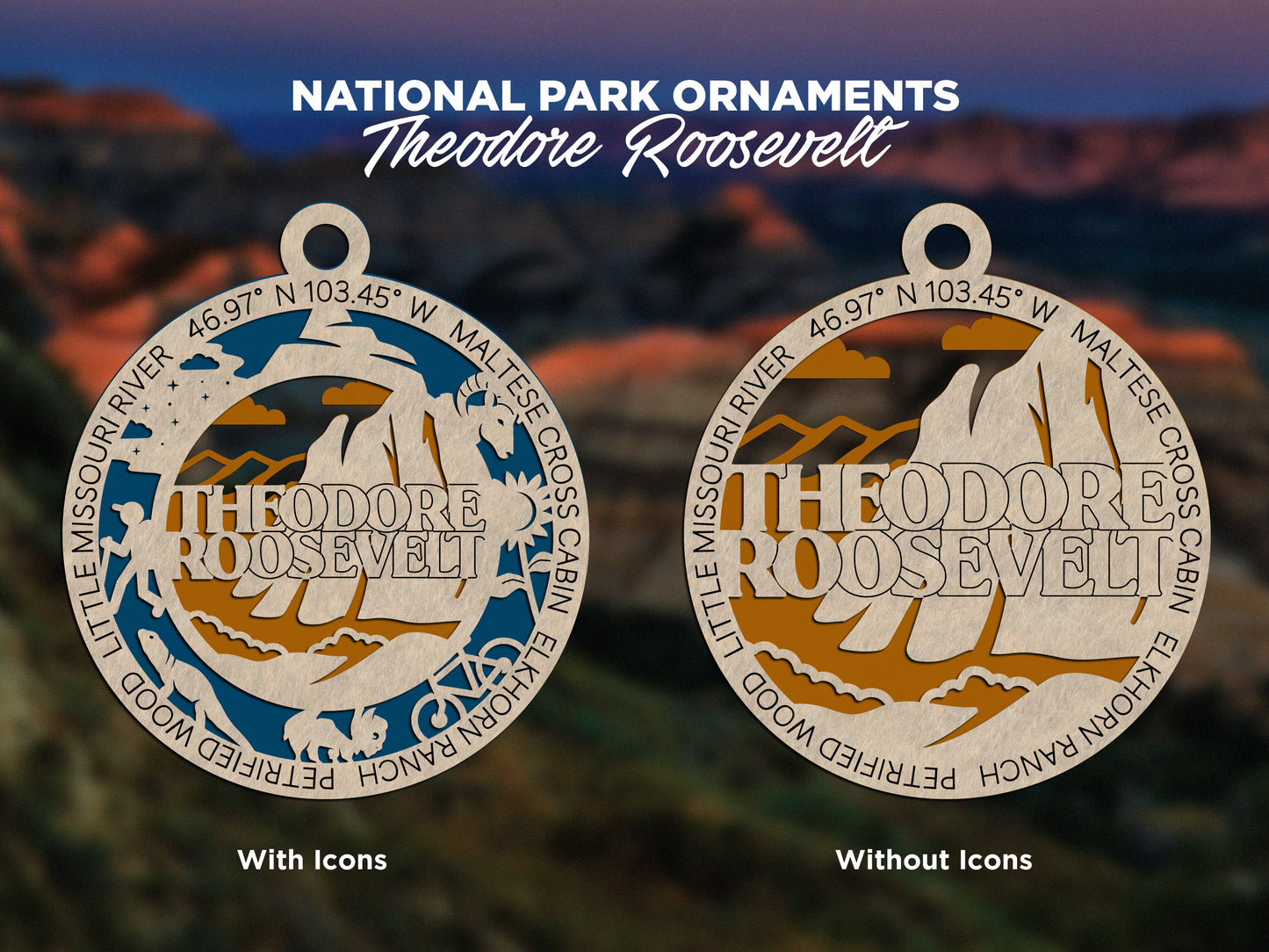 National Park Ornaments