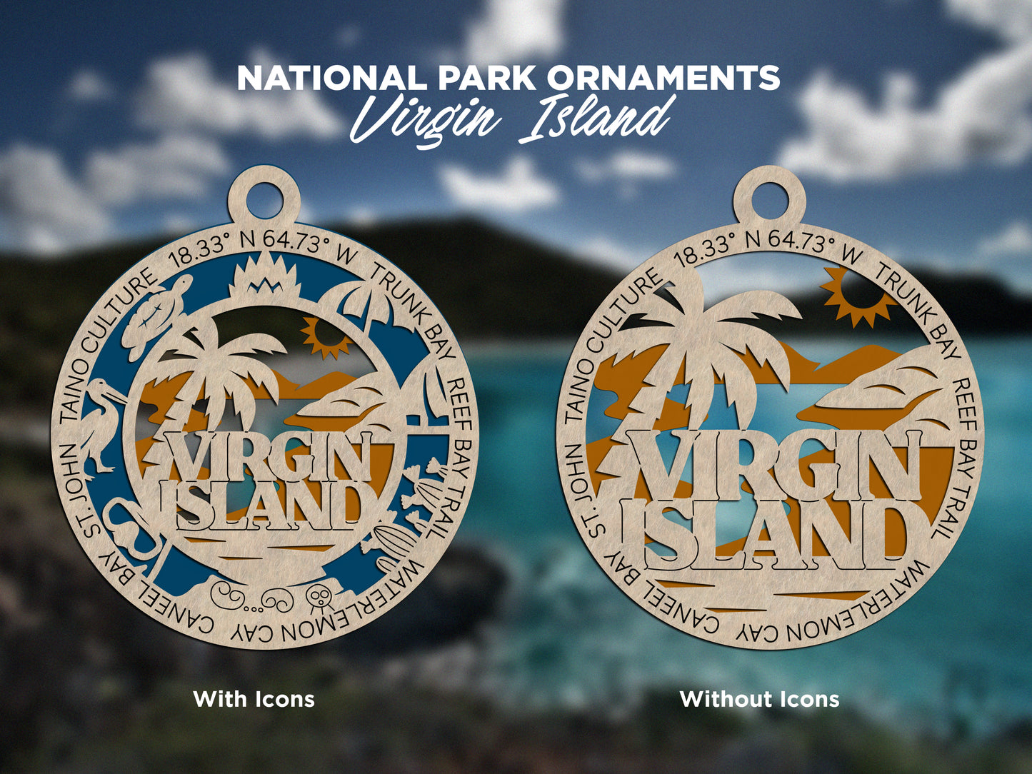 National Park Ornaments