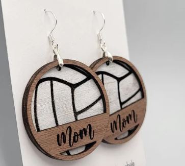 Volleyball Mom Earrings