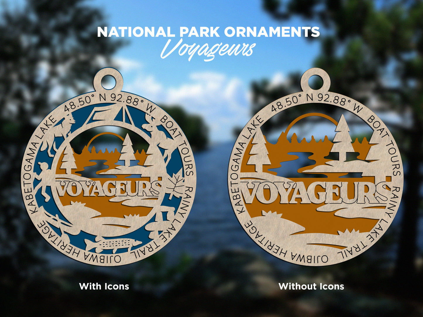 National Park Ornaments