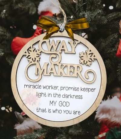 Way Maker Ornament