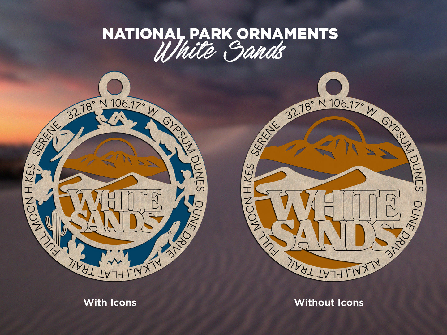 National Park Ornaments