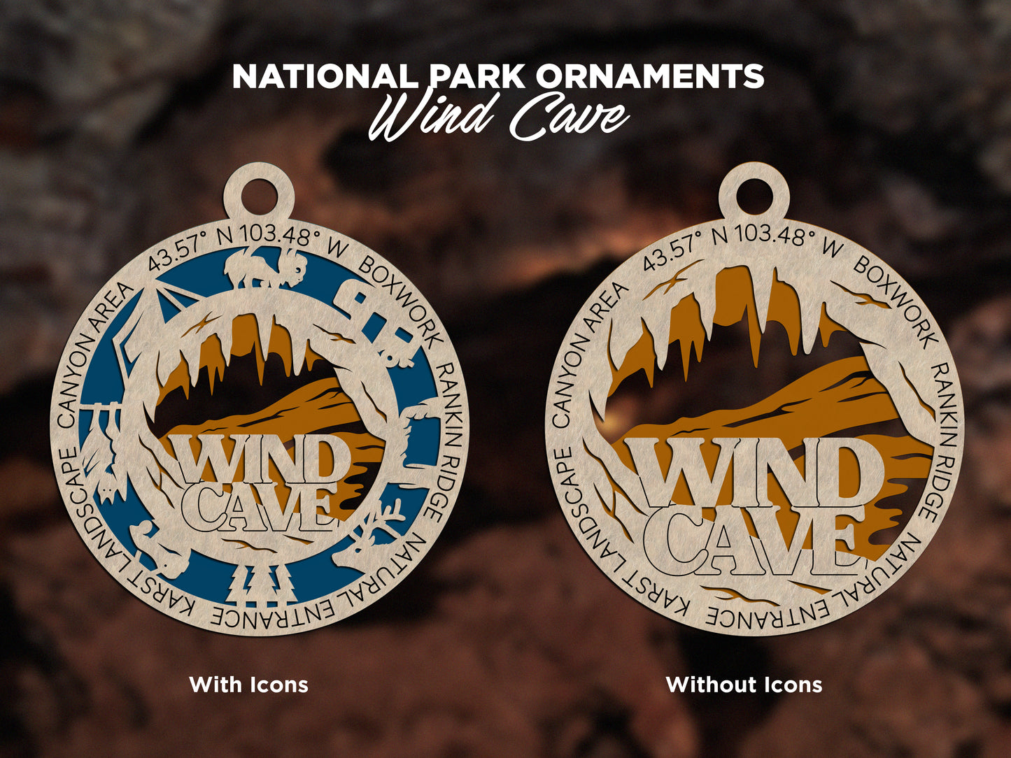 National Park Ornaments