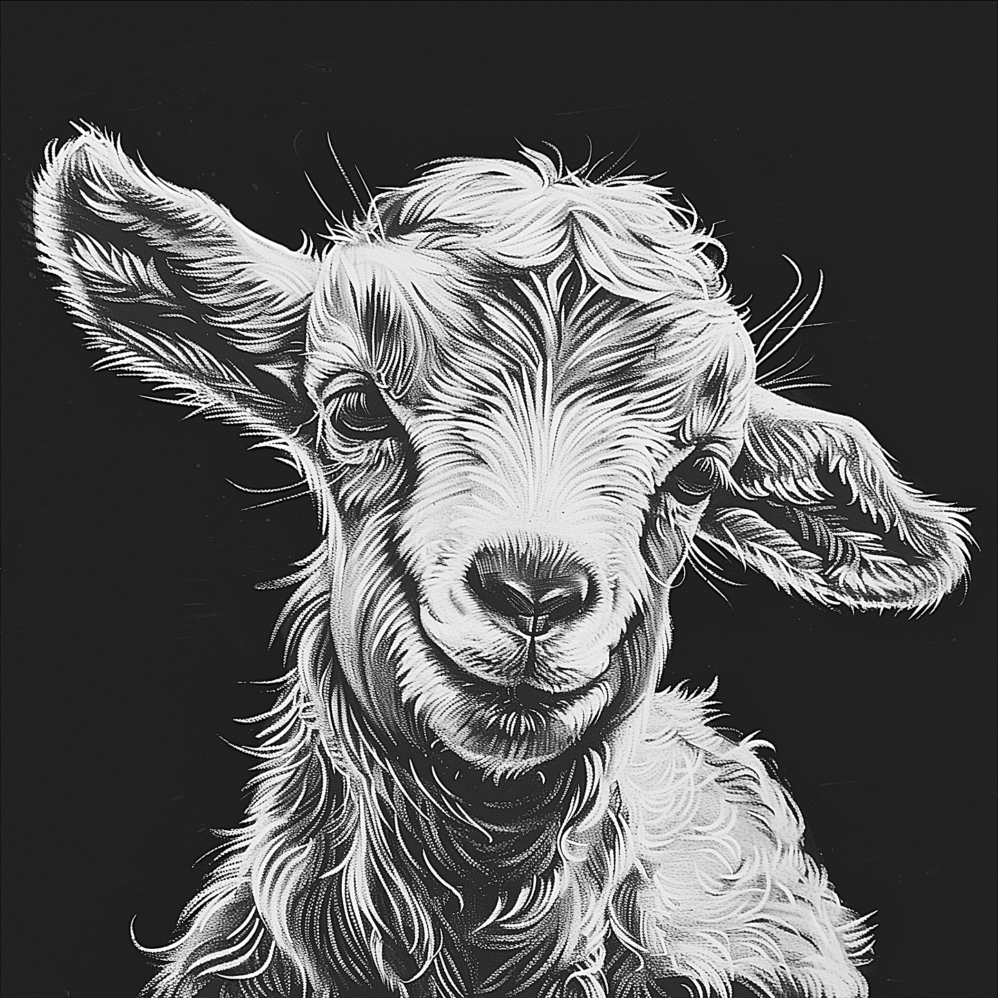 Slate Coaster - Farm Animals
