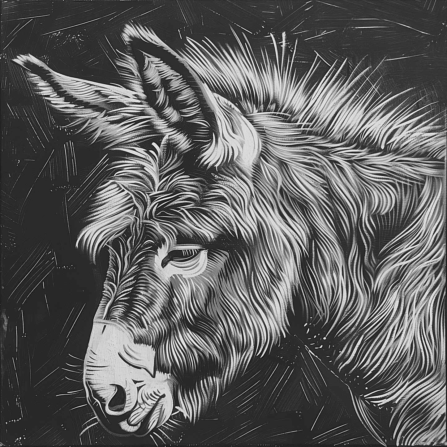 Slate Coaster - Farm Animals