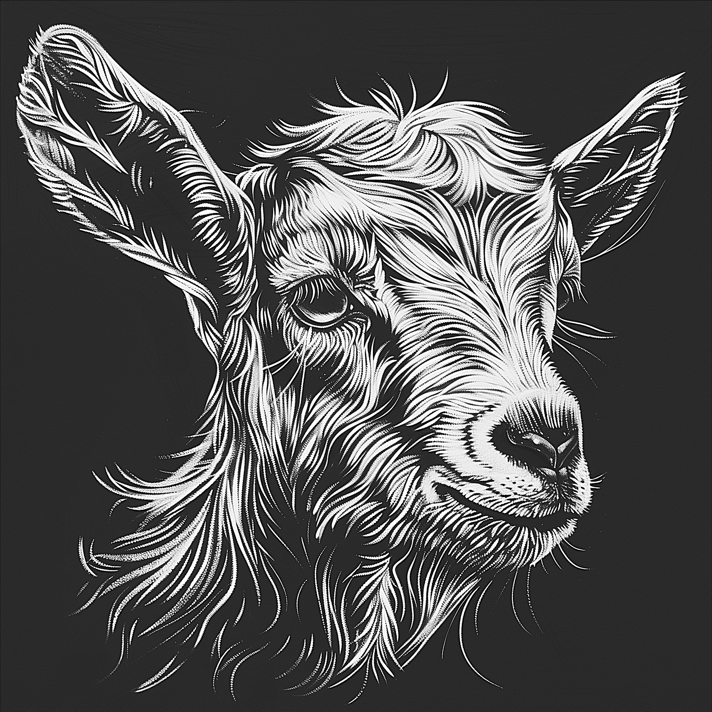 Slate Coaster - Farm Animals