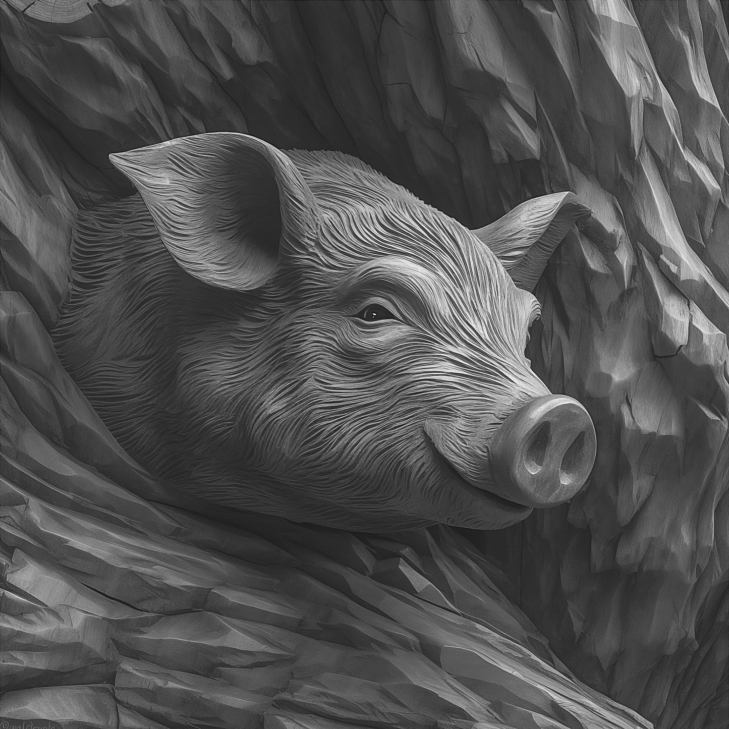 Slate Coaster - Farm Animals