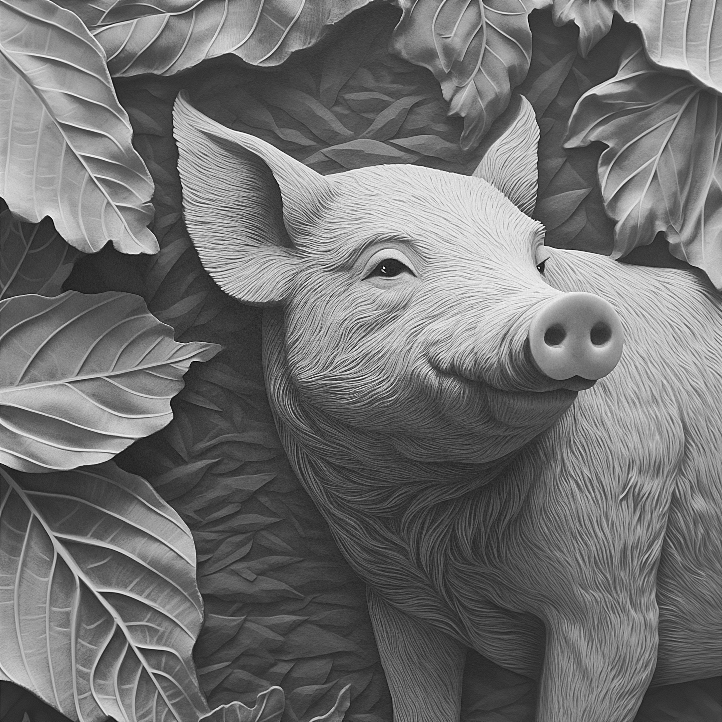 Slate Coaster - Farm Animals