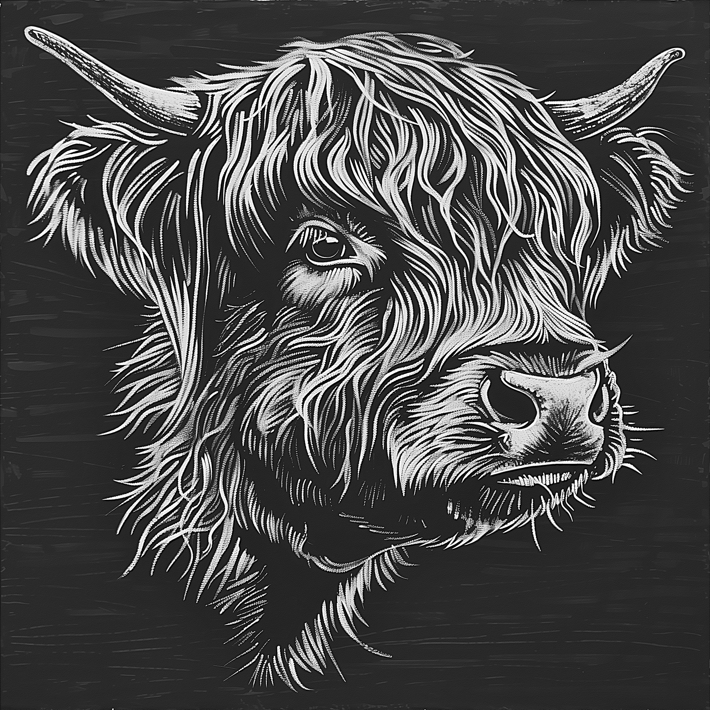 Slate Coaster - Farm Animals
