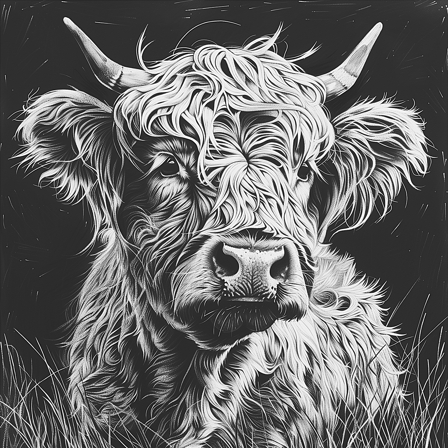 Slate Coaster - Farm Animals