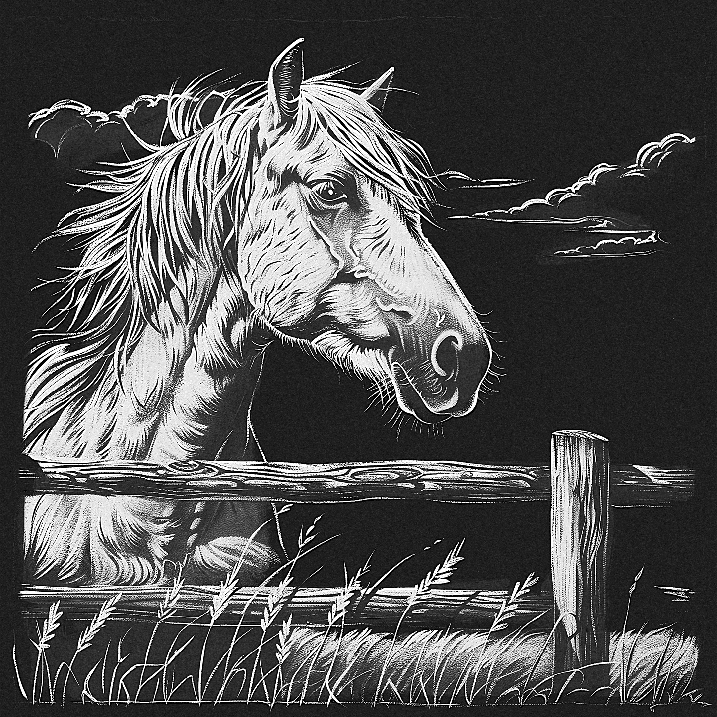 Slate Coaster - Farm Animals